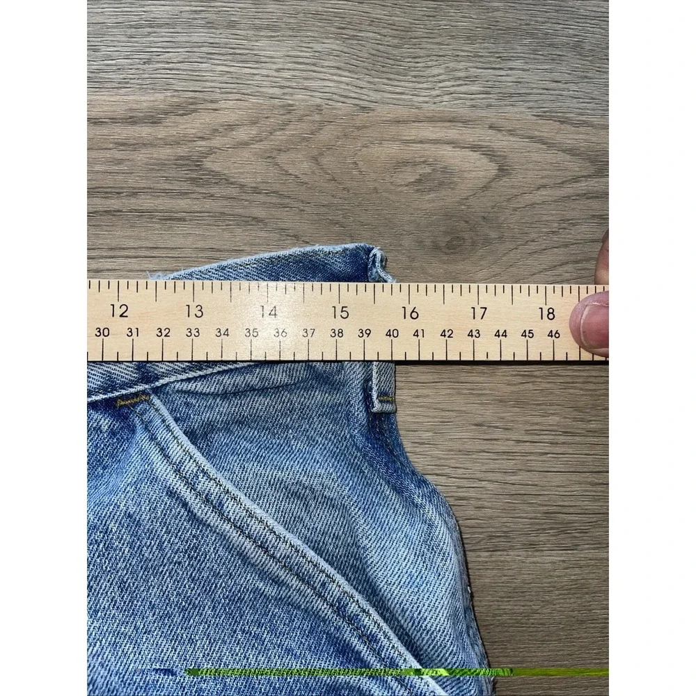 Carhartt B237 STW Dungaree Denim Carpenter Jeans 32x33 Y2K 100% Cotton Workwear